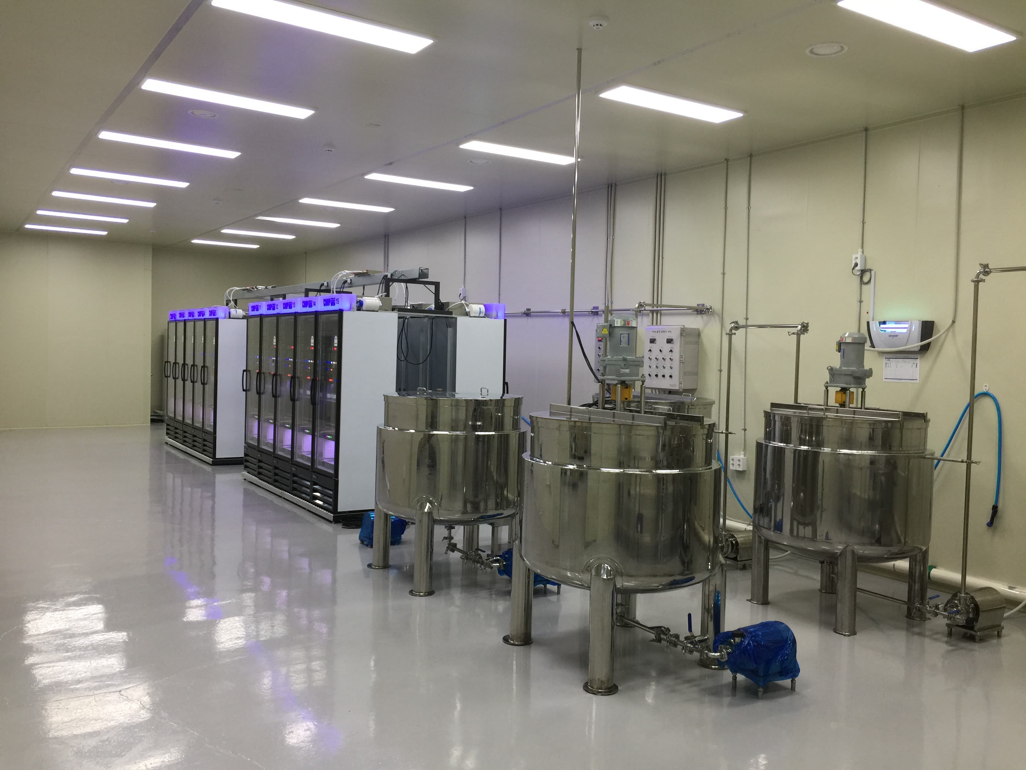 HACCP 인증 대량 생산 설비